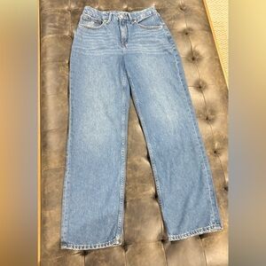 Good American Light Blue Flare Jeans